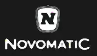Novomatic játékszolgáltató logója – a klasszikus kockás gépek a WishWin kínálatában